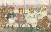 Maurice Prendergast Evening on a Pleasure Boat china oil painting artist